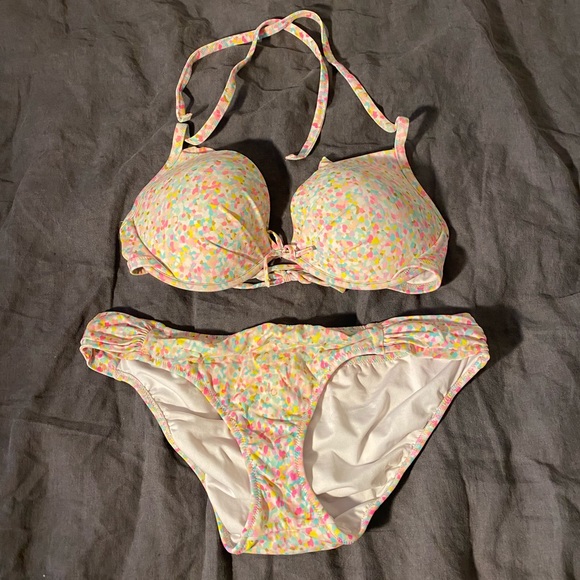 Victoria's Secret Other - Victoria’s Secret Light Confetti Bikini